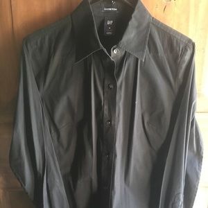 Black GAP stretch dress shirt